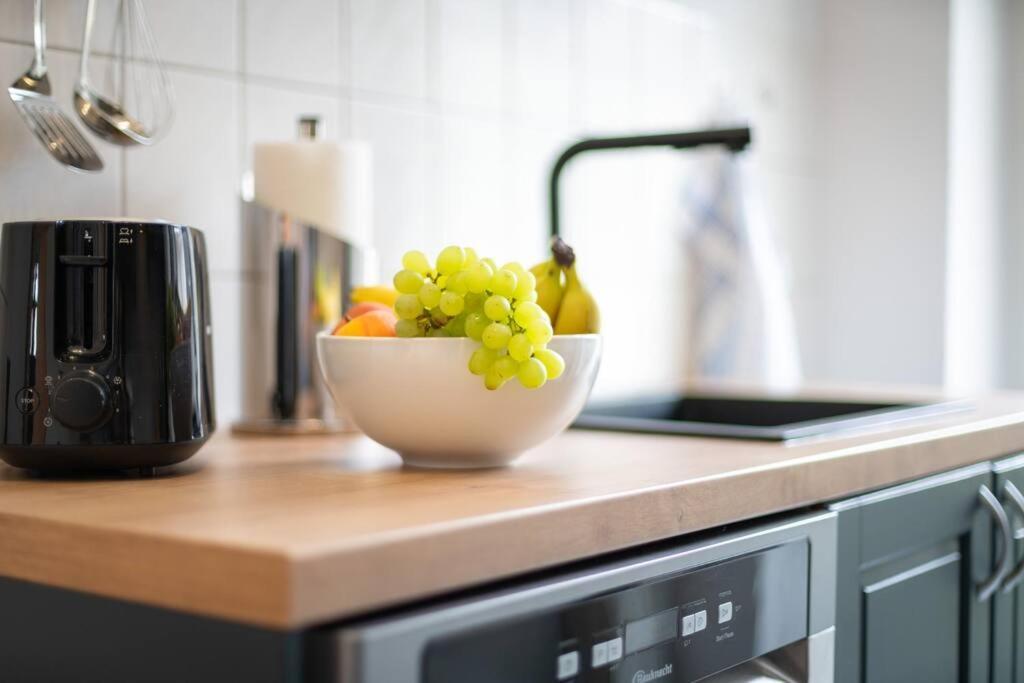Zentrales Apartment - 2 Boxspringbetten - Netflix Kassel Eksteriør bilde